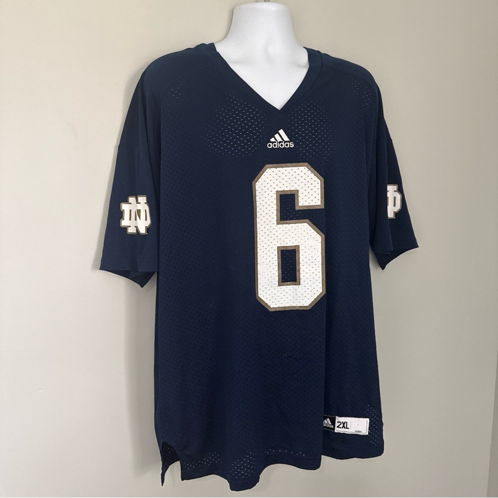 Notre Dame Fighting Irish Adidas Mens Football Jersey - 2XL - Picture 2 of 7